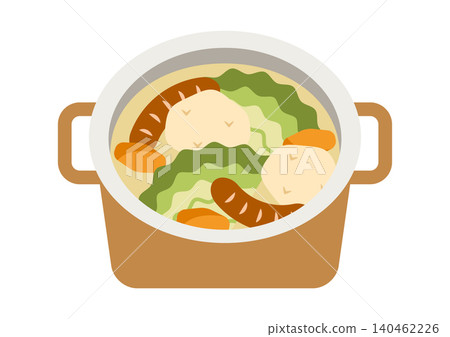 馬鈴薯燉肉的插圖 馬鈴薯燉肉的插圖 140462226