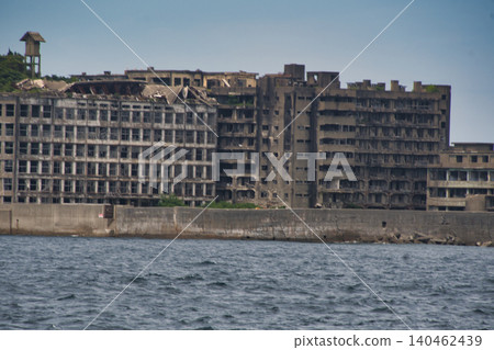 Hashima Island (Battleship Island) Nagasaki Hashima Island (Battleship Island) Nagasaki 140462439