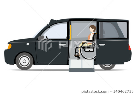 Universal Taxi - Wheelchair Accessible 140462733