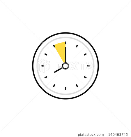 Vector icon illustration material for 5-minute spare time 140463745