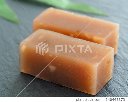 核桃羊羹（甜豆凍）特寫 140463873