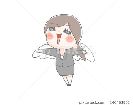 一種解放感—女白領 一種解放感—女白領 140463901