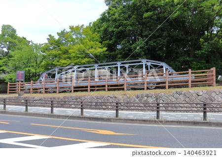 京都府京都市蹴上纜車的車廂展示 140463921