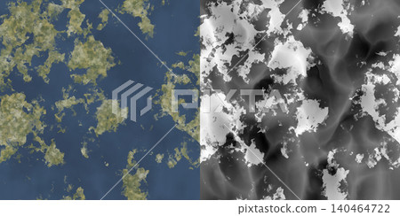 Abstract Geometric Triangle Line Grid Height Map Abstract Geometric Triangle Line Grid Height Map 140464722