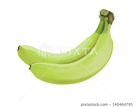 Green bananas (2) Green bananas (2) 140464795