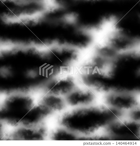 Abstract Black Smoke Spots Fractal Noise on White Background 140464914