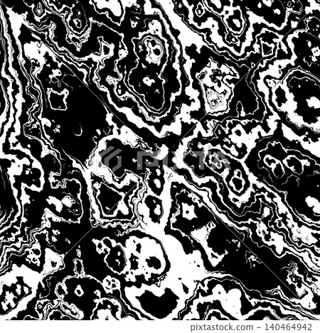 Detailed Fractal Noise Topographic Map Abstract Pattern Detailed Fractal Noise Topographic Map Abstract Pattern 140464942