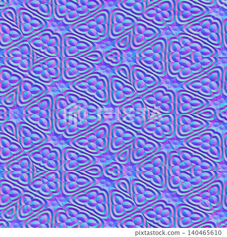 Abstract Triangular Geometric Normal Map Texture 140465610