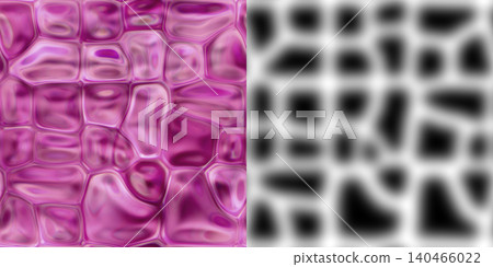 Pink Liquid Cell Texture with Displacement Height Map Pink Liquid Cell Texture with Displacement Height Map 140466022