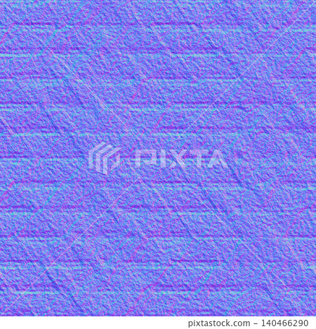 Stone Brick Wall Normal Map Texture for 3D Environments Stone Brick Wall Normal Map Texture for 3D Environments 140466290