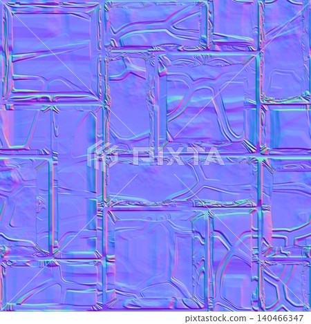 Weathered Stone Wall Normal Map Texture for 3D Modeling Weathered Stone Wall Normal Map Texture for 3D Modeling 140466347