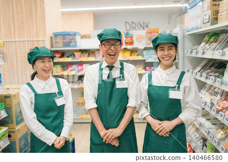 supermarket, grinning, smiling 140466580