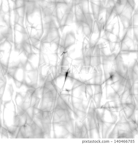 White Crumpled Paper Texture with Cracked Veins 140466785