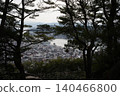 透過松樹看海 140466800