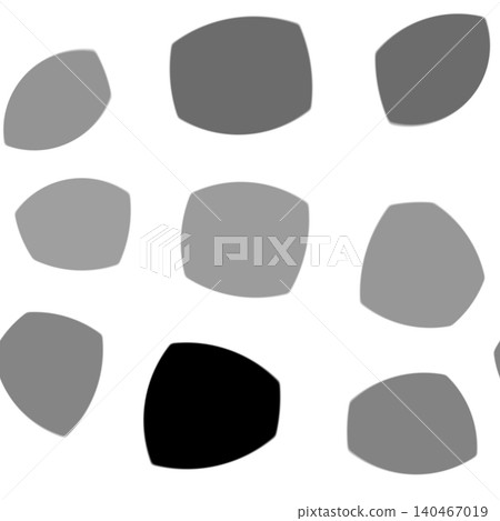 Abstract Organic Stone Shapes on White Seamless Abstract Organic Stone Shapes on White Seamless 140467019