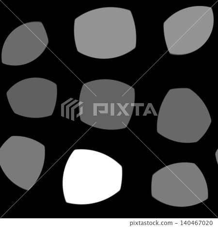 Grayscale Organic Rock Shapes on Black Seamless Grayscale Organic Rock Shapes on Black Seamless 140467020