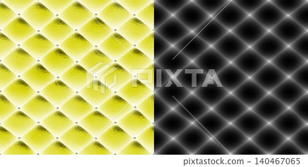Yellow Tufted Leather and Height Map Set Yellow Tufted Leather and Height Map Set 140467065