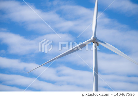 Wind energy and sustainable power generation with wind turbines, Eco-friendly solutions for renewable resources. Wind power farm and sustainable development of renewable energy, green technology. Wind energy and sustainable power generation with wind turbines, Eco-friendly solutions for renewable resources. Wind power farm and sustainable development of renewable energy, green technology. 140467586