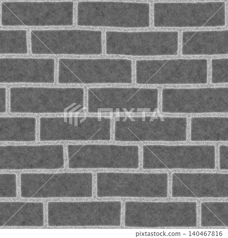 Seamless Red Clay Brick Wall Texture Background Seamless Red Clay Brick Wall Texture Background 140467816