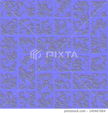 Rough Paving Stone Block Normal Map Texture Rough Paving Stone Block Normal Map Texture 140467864