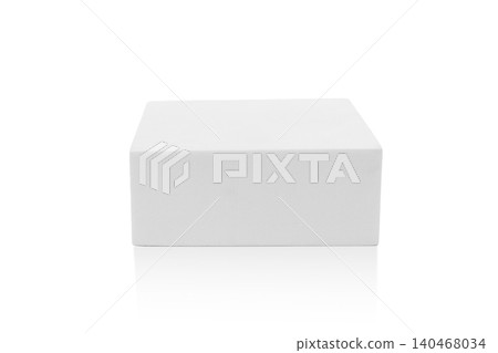 White box ideal for storage or display, isolated, PNG White box ideal for storage or display, isolated, PNG 140468034
