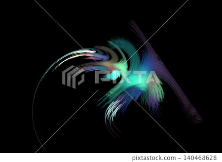 Crazy mystical coloured light effects. Incredible combinations of abstract light lines Crazy mystical coloured light effects. Incredible combinations of abstract light lines 140468628