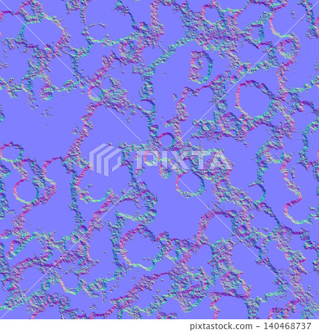 Lunar Surface Crater Normal Map Lunar Surface Crater Normal Map 140468737