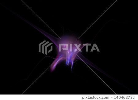 Crazy mystical coloured light effects. Incredible combinations of abstract light lines 140468753