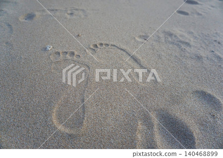 Footprints on the waterline Footprints on the waterline 140468899