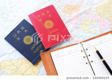 Passport - Imagine preparing a passport (10-year and 5-year) and planning a trip abroad. Passport - Imagine preparing a passport (10-year and 5-year) and planning a trip abroad. 140469205