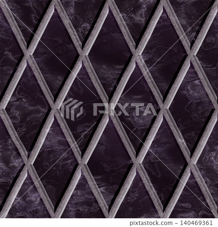Beige and Gray Geometric Stone Floor Texture Beige and Gray Geometric Stone Floor Texture 140469361