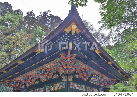 April 29 2026 Kansenden Temple ornate roof detail with carvings April 29 2026 Kansenden Temple ornate roof detail with carvings 140471064