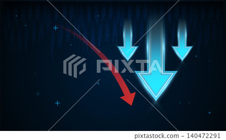 Set of arrows moving up on dark blue background. the bright arrows upward growth trend. blue arrow uptrend design showcases multiple arrows rising, symbolizing growth Set of arrows moving up on dark blue background. the bright arrows upward growth trend. blue arrow uptrend design showcases multiple arrows rising, symbolizing growth 140472291