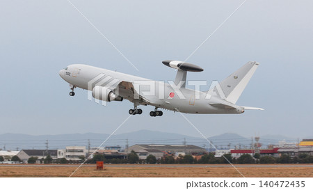 日本航空自衛隊E-767預警機起飛 日本航空自衛隊E-767預警機起飛 140472435