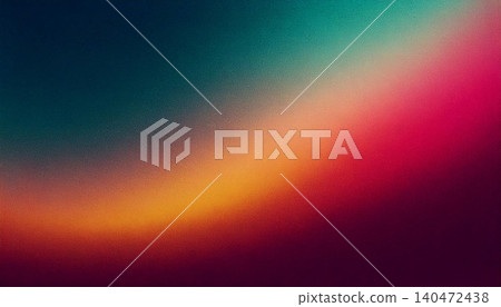 Grainy abstract warm light color gradient technology background design. Grainy abstract warm light color gradient technology background design. 140472438