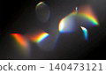 Abstract vintage light flare effect design 140473121