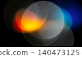 Abstract grainy light flare effect design 140473125