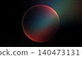 Grainy abstract circle shape design concept 140473131