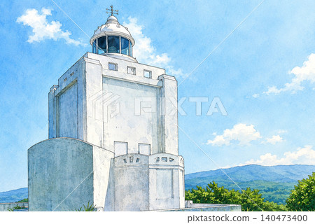 伊豆大島燈塔插圖 伊豆大島燈塔插圖 140473400