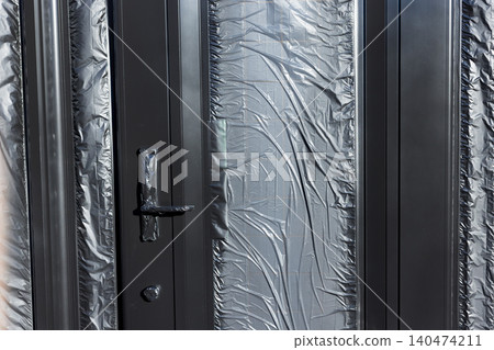Metal door repainting site Metal door repainting site 140474211