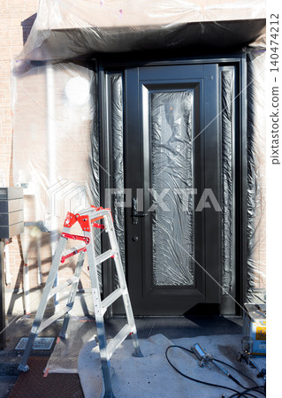 Metal door repainting site Metal door repainting site 140474212