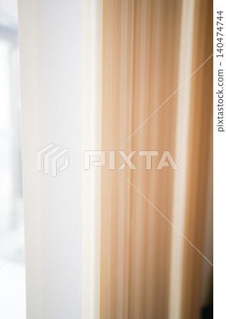 Soft light enters through the vertical blinds and window area. Soft light enters through the vertical blinds and window area. 140474744