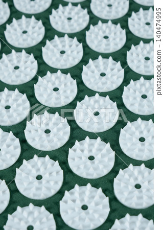 Detailed Texture of Reflexology Acupressure Mat Detailed Texture of Reflexology Acupressure Mat 140474995