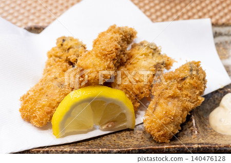Delicious oyster fry Delicious oyster fry 140476128