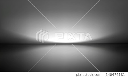 3d studio limbo background with gradient grey wall 3d studio limbo background with gradient grey wall 140476181