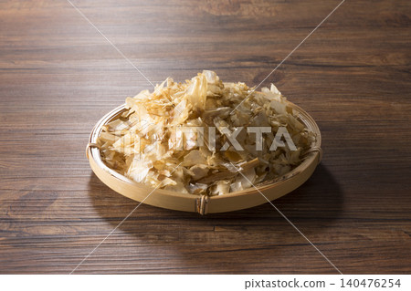 A basket of dried bonito flakes A basket of dried bonito flakes 140476254