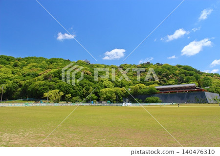 [愛媛郡松山市] 松山城、堀之內、城山公園、安城廣場 140476310
