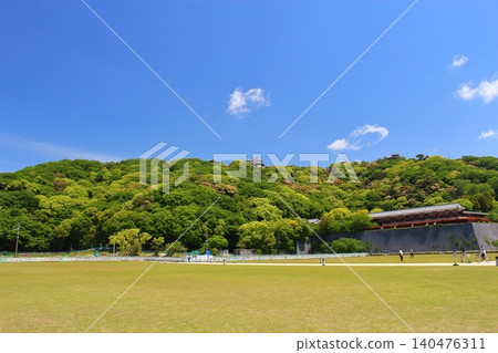 [愛媛郡松山市] 松山城、堀之內、城山公園、安城廣場 140476311