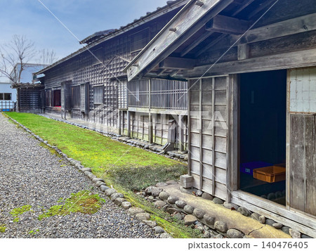 Former Shimo-Yoichi Customs House, diagonal front view, Yoichi-cho, Yoichi-gun, Hokkaido, at dusk. Former Shimo-Yoichi Customs House, diagonal front view, Yoichi-cho, Yoichi-gun, Hokkaido, at dusk. 140476405