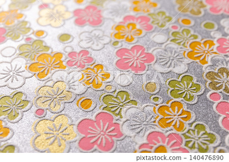 Yuzen Chiyogami (decorative paper): Emphasis on paper texture. Yuzen Chiyogami (decorative paper): Emphasis on paper texture. 140476890